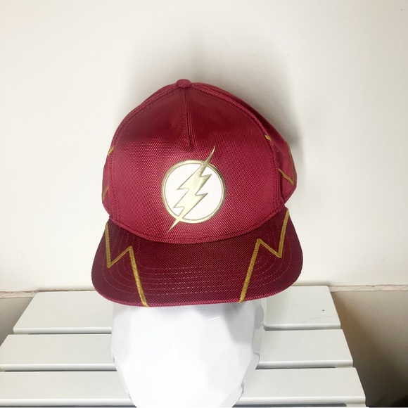 DC The Flash The fastest man alive Hat Cap EUC - Picture 1 of 4